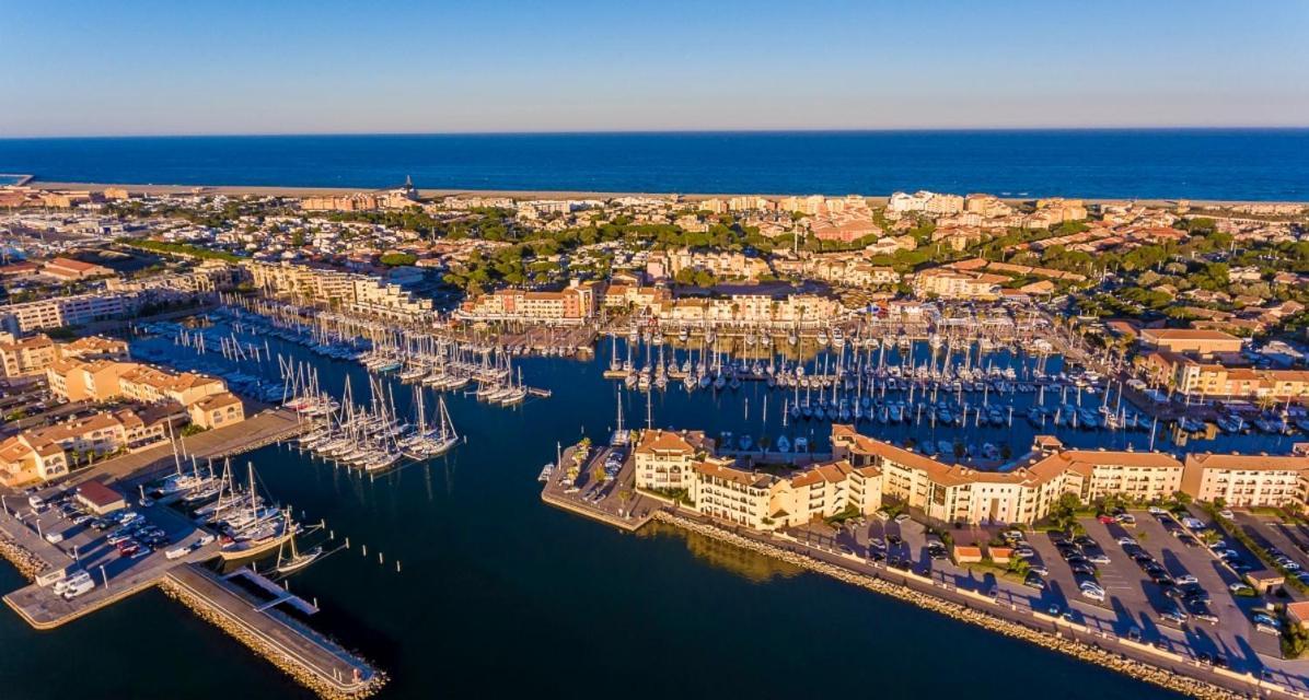 Les Arenes - Port Leucate - Une Chambre - Terrasse - Proche Commerces - Tout Confort Exteriér fotografie